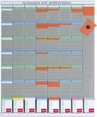 Szkolne artykuły papiernicze - Nobo Planer tygodniowy T-Card, 8 kolumn, 54 okienka 2910800 - miniaturka - grafika 1