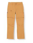 Spodnie i spodenki dla chłopców - Color Kids Unisex dziecięce spodnie z odpinanymi nogawkami, Tabacco Brown, 122 - miniaturka - grafika 1