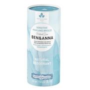 Dezodoranty i antyperspiranty dla kobiet - Ben&Anna Natural Deodorant naturalny dezodorant bez sody Sensitive Highland Breeze 40g - miniaturka - grafika 1