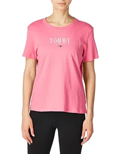 Tommy Jeans damska koszulka Essential z nadrukiem logo - Koszulki i topy damskie - miniaturka - grafika 1