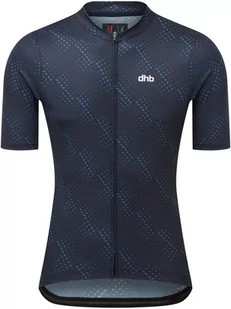 dhb Blok Short Sleeve Jersey Men, niebieski XXL 2022 Koszulki kolarskie - Koszulki rowerowe - miniaturka - grafika 1