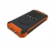 Latarki - SOLIDNY POWERBANK SOLARNY 20000 mAh ładowarka INDUKCYJNA 15W Latarka LED - miniaturka - grafika 1