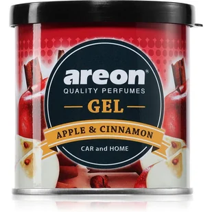 Areon Gel Apple & Cinnamon zapach do samochodu i domu 150 ml - Zapachy samochodowe - miniaturka - grafika 1