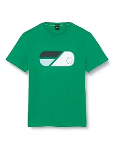 Koszulki męskie - BOSS T-shirt męski, Open Green342, XS - grafika 1