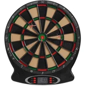 Dart - Best Sporting London elektroniczne tarcza, z 6 lotki pilniki i groty do darta, darta tarczy do rzutków utomat z wyświetlaczem LCD 2112691_Multicolore - miniaturka - grafika 1