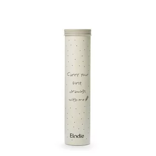 Elodie Details - Tuba na rysunki - Vanilla White - Bidony dla dzieci - miniaturka - grafika 1