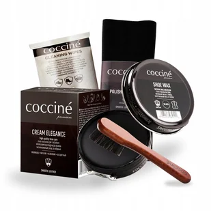 Zestaw 5w1 do Pielęgnacji i Polerowania Butów z Czarną Pastą Coccine - Środki do obuwia i ubrań Zestaw 5w1 do Pielęgnacji i Polerowania Butów z Czarną Pastą Coccine - Środki do obuwia i ubrań - miniaturka - grafika 1