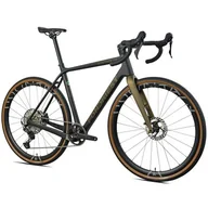 Rowery - Rower gravel FONDRIEST Panther 1.0 Carbon Grx M19 28 cali męski Matowy czarny - miniaturka - grafika 1