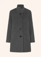 Płaszcze damskie - Icons Cinzia Rocca Płaszcz Wełniany grau - miniaturka - grafika 1