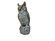 Zwalczanie i odstraszanie szkodników - Odstraszacz Ptaków Ogrodowy Greenmill Sowa - miniaturka - grafika 1