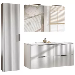 Zestaw Mebli do Łazienki Set 60-05 Adel White Comad Biały - Meble łazienkowe - miniaturka - grafika 1