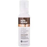 Farby do włosów i szampony koloryzujące - Milk Shake Color Whipped Cold Brunette odżywcza pianka koloryzująca do włosów zimny brąz 100ml odżywia regeneruje - miniaturka - grafika 1