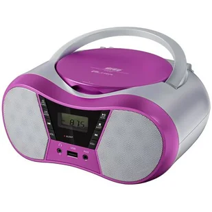 ELTRA CD-LILA2 BT Bluetooth różowy - Radioodtwarzacze - miniaturka - grafika 1