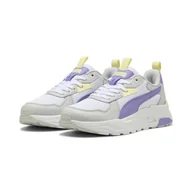 Odzież sportowa dziecięca - Młodzieżowe sneakersy Trinity Lite PUMA White Lavender Alert Glacial Gray Purple - miniaturka - grafika 1