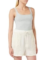 Spodenki damskie - Superdry Damskie szorty na co dzień, Off White, XL - miniaturka - grafika 1
