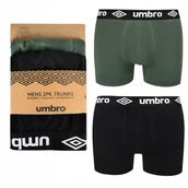 Majtki męskie - Umbro Bokserki Męskie 2 Sztuki 0197 Rozmiar L - miniaturka - grafika 1