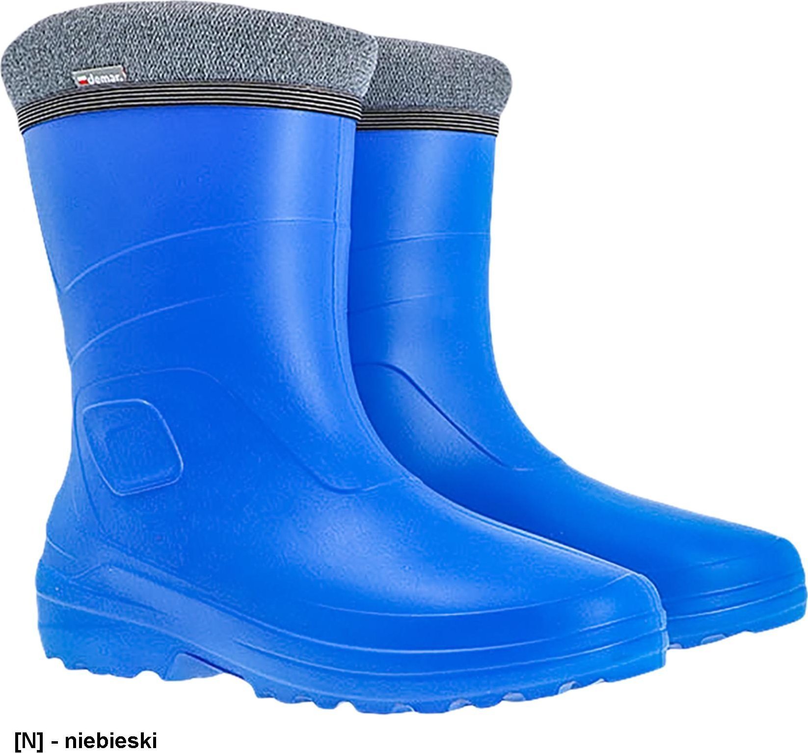 R.E.I.S. BDLUCY - Buty młodzieżowo-damskie typu kalosz - niebieski 39