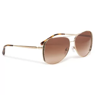 Okulary przeciwsłoneczne - Michael Kors Okulary przeciwsłoneczne Chelsea Glam 0MK1082 101413 Gold/Brown - grafika 1