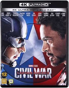 Captain America: Civil War - Filmy akcji Blu-Ray - miniaturka - grafika 1