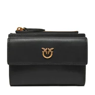 Portfele - Duży Portfel Damski Pinko Compact Wallet . AI 24-25 PCPL 103612 A0F1 Czarny - miniaturka - grafika 1