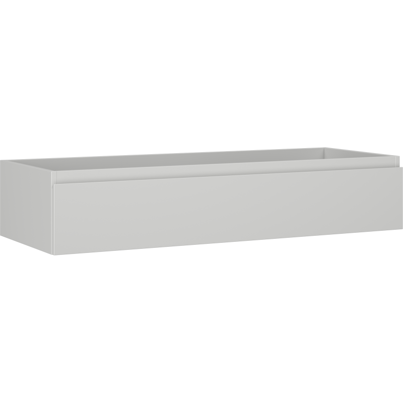 Mexen Orio szafka łazienkowa podumywalkowa 120 cm, 1 szuflada, szara mat - 91A10-12023-1-BF62
