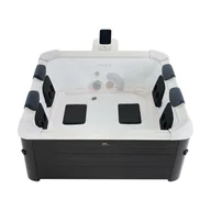 Baseny ogrodowe - Jacuzzi ogrodowe Oslo 160x160x65 cm MSPA - miniaturka - grafika 1