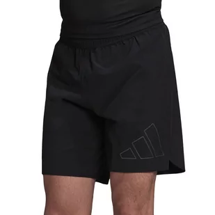 Spodenki adidas Run Icons Running Shorts HC0416 - czarne - Adidas - Spodnie sportowe męskie - miniaturka - grafika 1