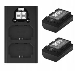 Zestaw Newell ładowarka dwukanałowa DL-USB-C i dwa akumulatory NP-FZ100 do Sony - Akcesoria fotograficzne - miniaturka - grafika 1