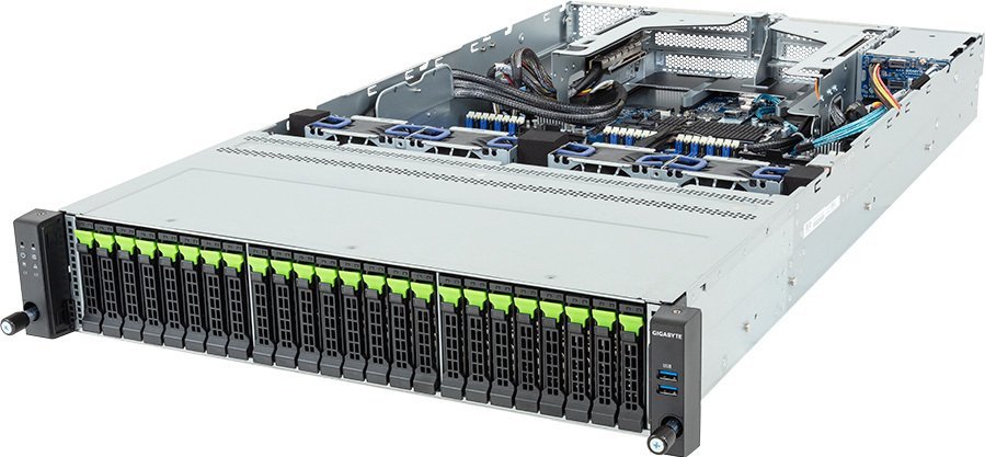 Serwer Gigabyte Barebone R284-S92-AAJ1 Rack Server 2U Dual Sockel LGA 4710 6NR284S92DR000AAJ1