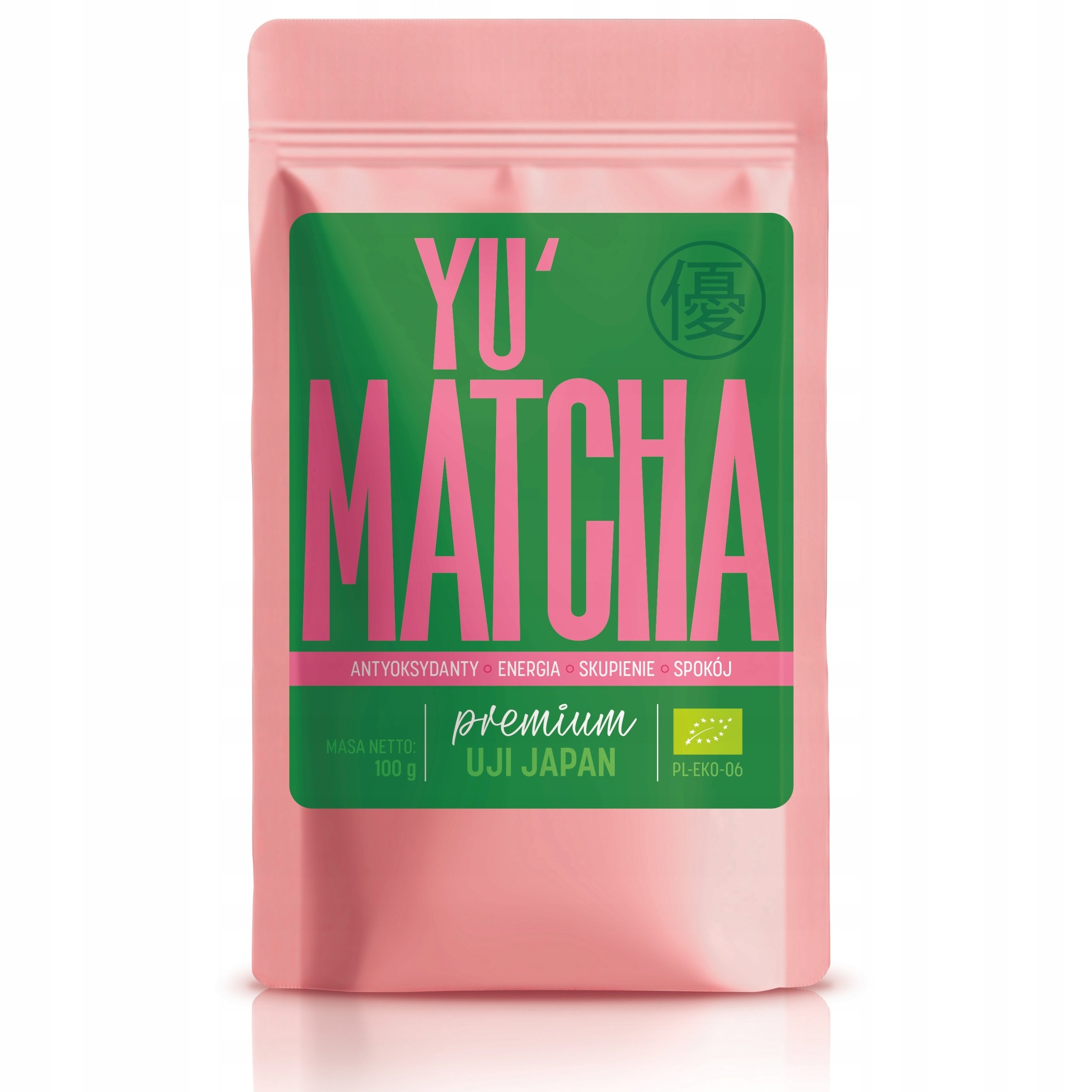 Matcha Tradycyjna Premium Bio 100 g – Uji, Japonia – Yu Matcha