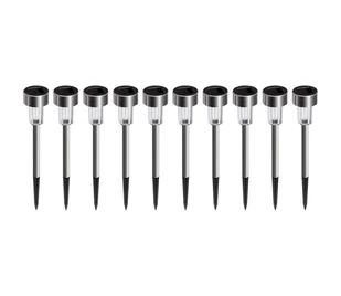 ZESTAW 10x LED Lampa solarna 10xLED/0,06W/1,2V 6000K IP44 - Lampy ogrodowe - miniaturka - grafika 1