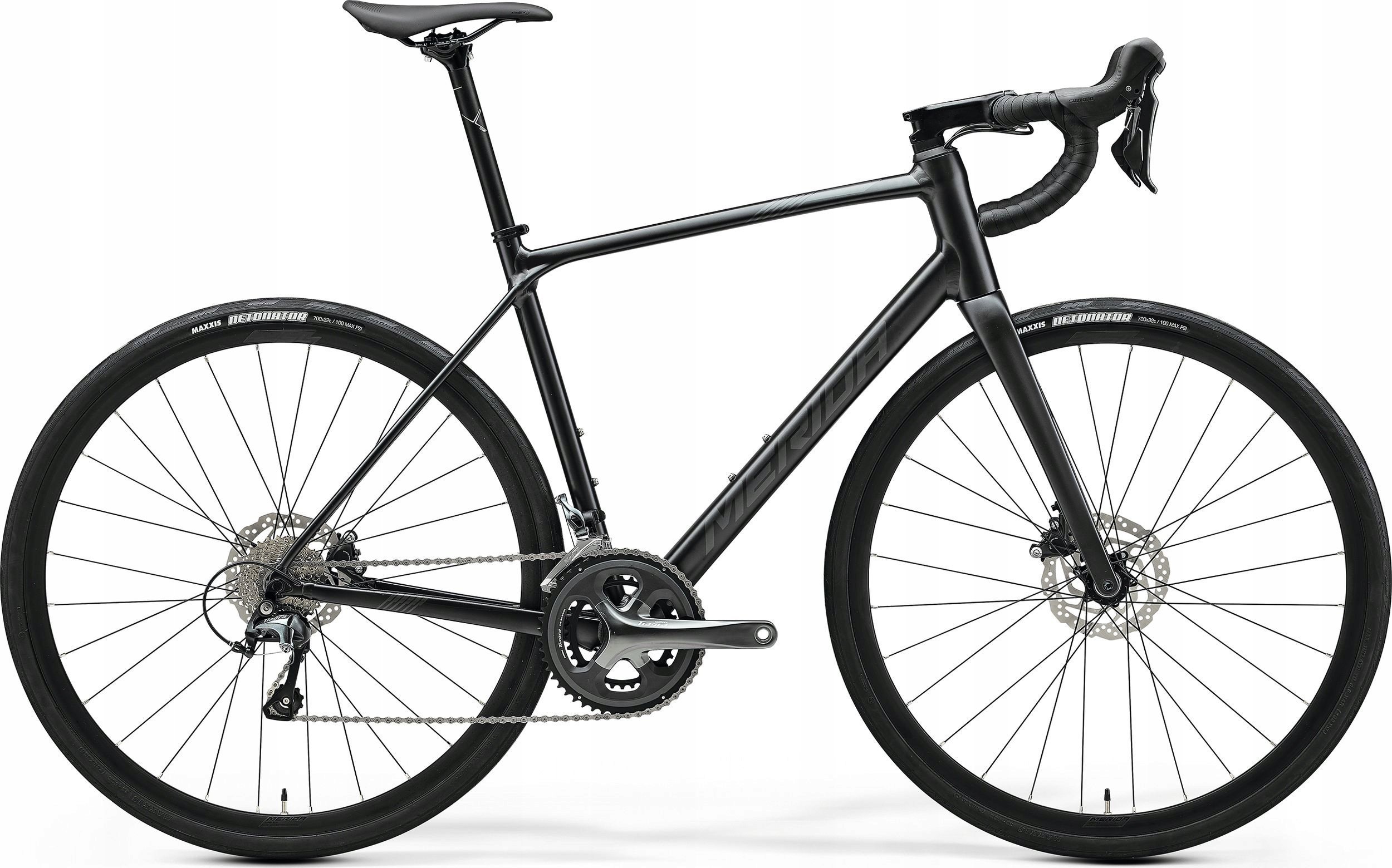 Dviratis Merida Scultura Endurance 300 II2 silk blackdark silver-XL Dydis: XL