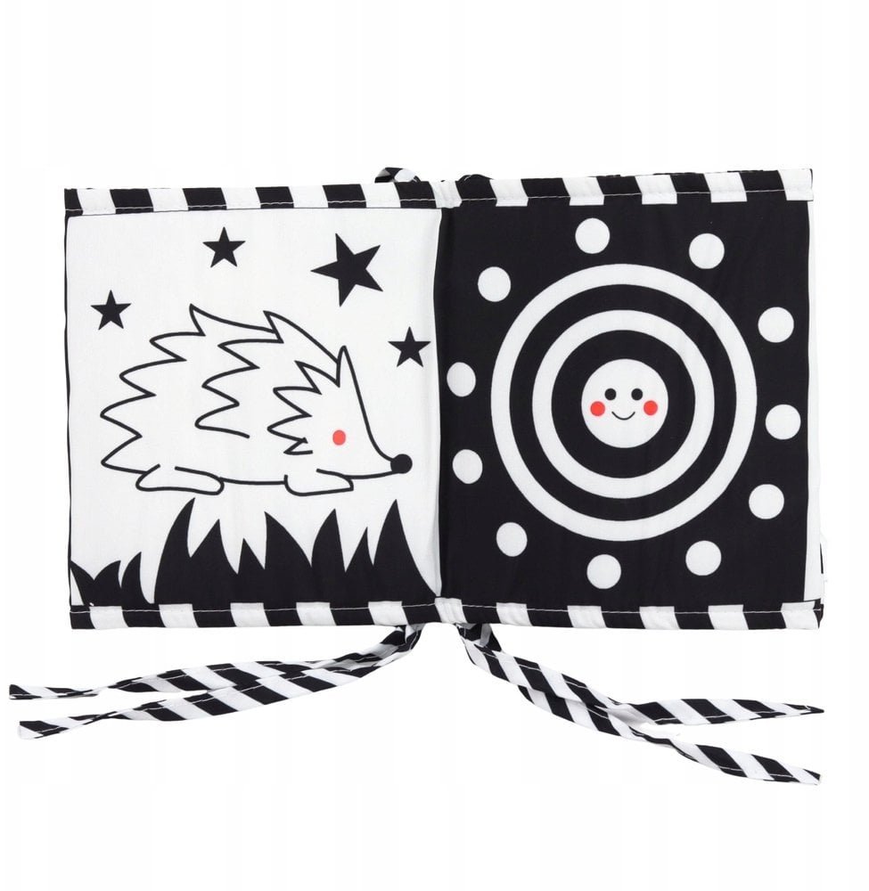 Rozkładana Książeczka Mata 2w1 Edukacyjna Kontrastowa Dwustronna