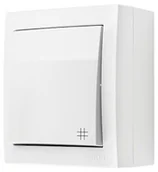 Wyłączniki światła i elektryczne - Simon Simon Aquaclick Łącznik krzyżowy, 10 AX, 250 V biały ACW7/11 ACW7/11 - miniaturka - grafika 1