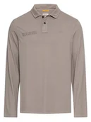Koszulki męskie - Camel Active Koszulka polo w kolorze szarobrązowym - miniaturka - grafika 1