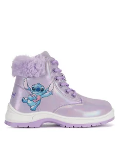 Disney Classics Trzewiki AW24-314DCLS Fioletowy - Buty dla dziewczynek - miniaturka - grafika 1