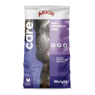 Arion Care Weight sucha karma dla psa z tendencja do nadwagi waga 12 kg - Sucha karma dla psów - miniaturka - grafika 1