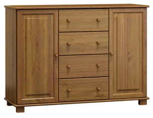 Komoda drewniana sosnowa nr42 g47 dąb - Komody - miniaturka - grafika 1