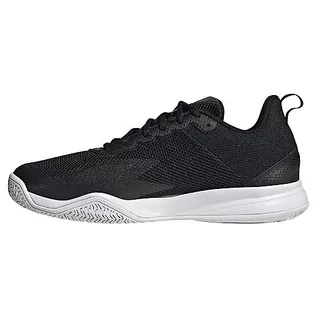Trampki męskie - adidas Courtflash Speed tenisówki męskie, Core Black Ftwr biały matowy srebrny, 46 EU - grafika 1