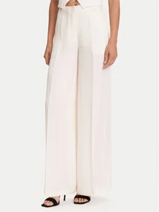 Guess Spodnie materiałowe W5YB02 WH5N2 Écru Regular Fit - Spodnie damskie - miniaturka - grafika 1