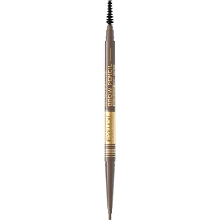 Eveline cosmetics Micro Precise Kredka do Brwi 02 Soft Brown EVEL-17448 - Akcesoria i kosmetyki do stylizacji brwi - miniaturka - grafika 1