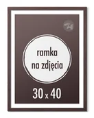 Ramki na zdjęcia - Ramka 30x40 40x30 ramki na zdjęcia plakat wenge rama - miniaturka - grafika 1