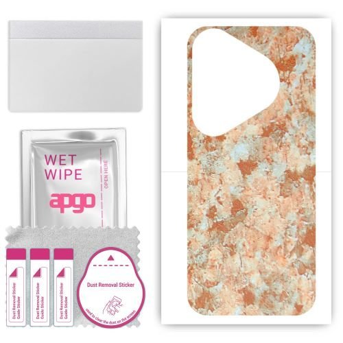 folia naklejka skórka strukturalna na TYŁ do Huawei Pura 70 Pro+ - Kamień Piaskowiec - apgo SKINS