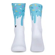 Skarpetki i podkolanówki sportowe - Skarpety Elitex Training Performance Blue Glazed - miniaturka - grafika 1