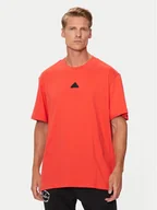 Koszulki męskie - adidas T-Shirt Brand Love IW3540 Pomarańczowy Loose Fit - miniaturka - grafika 1