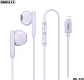 Słuchawki - REMAX RM-522i PURPLE - miniaturka - grafika 1