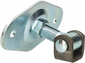 Inne mocowania - Zawias M20 Regulowany Płytka Przykręcany Do Bram - miniaturka - grafika 1