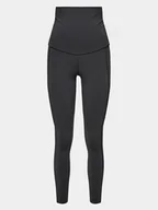 Legginsy - Reebok Legginsy ciążowe Lux Maternity HT6997 Czarny Slim Fit - miniaturka - grafika 1