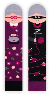 Zabawne Skarpetki Dla Babci - Extra Grandma - 36-39 - Skarpetki męskie - miniaturka - grafika 1