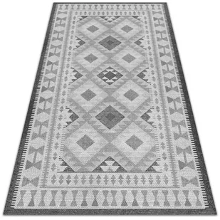 Dywan winylowy do wnętrz Szare romby 80x120 cm - Dywany - miniaturka - grafika 1
